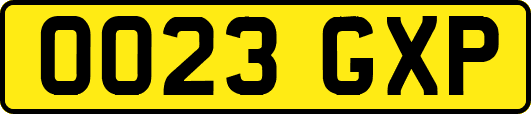 OO23GXP