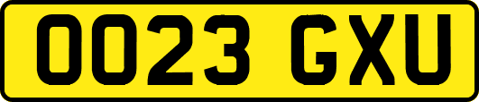 OO23GXU