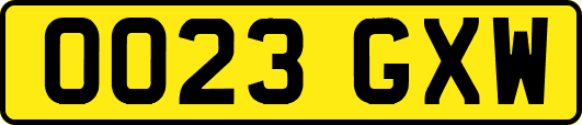 OO23GXW