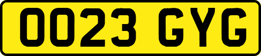 OO23GYG