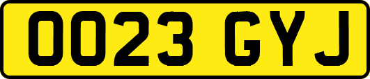 OO23GYJ