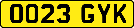 OO23GYK