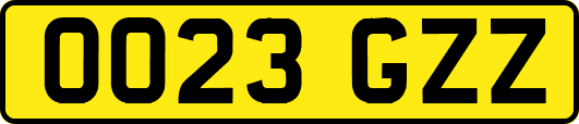 OO23GZZ