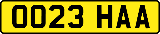 OO23HAA