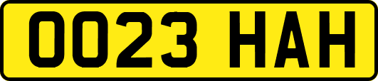 OO23HAH