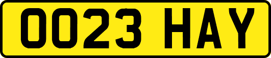 OO23HAY