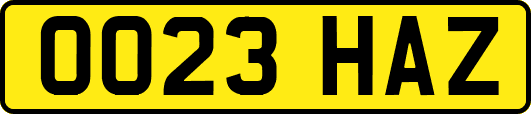 OO23HAZ