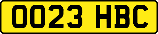OO23HBC