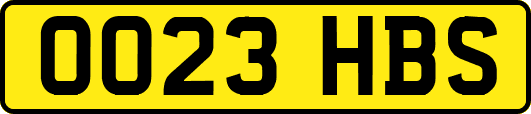 OO23HBS