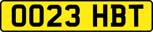 OO23HBT
