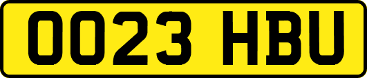 OO23HBU