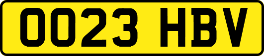 OO23HBV