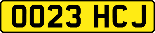 OO23HCJ
