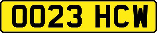 OO23HCW
