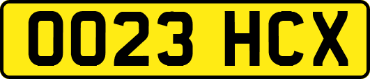 OO23HCX