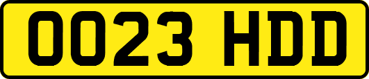 OO23HDD