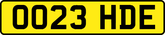 OO23HDE