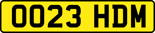 OO23HDM