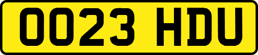 OO23HDU
