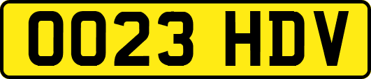 OO23HDV