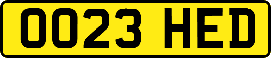 OO23HED