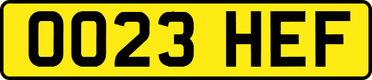 OO23HEF