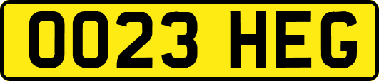 OO23HEG