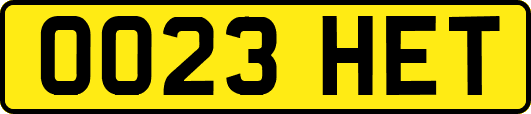 OO23HET