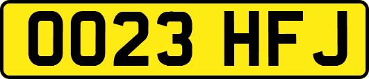 OO23HFJ