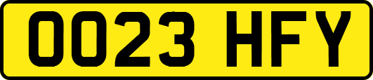 OO23HFY