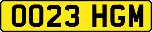OO23HGM