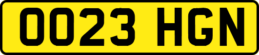 OO23HGN