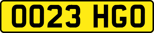 OO23HGO