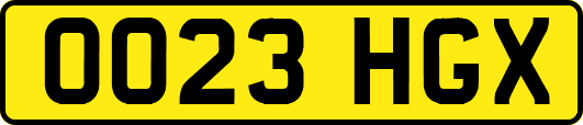 OO23HGX