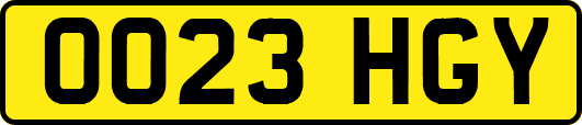 OO23HGY