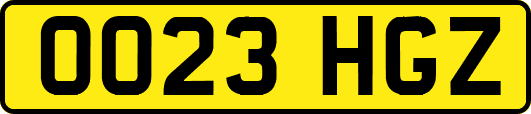 OO23HGZ