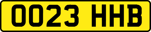 OO23HHB