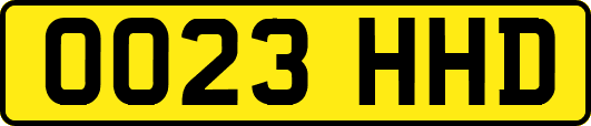 OO23HHD