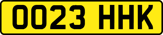 OO23HHK