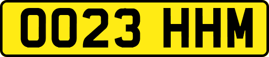 OO23HHM