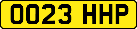 OO23HHP