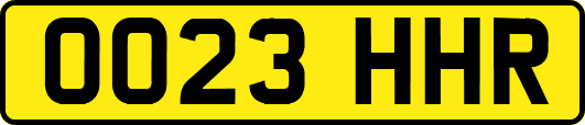 OO23HHR