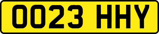 OO23HHY