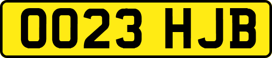 OO23HJB