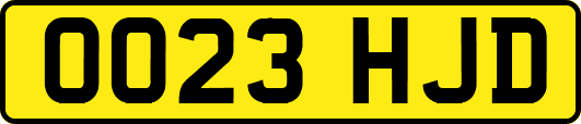 OO23HJD