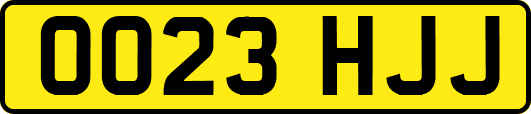 OO23HJJ