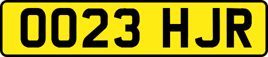 OO23HJR