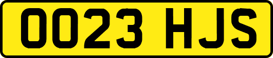 OO23HJS