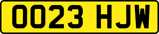 OO23HJW