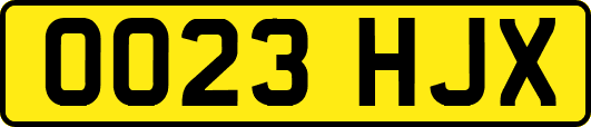 OO23HJX